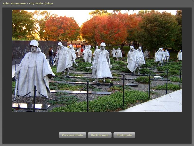 Viewing map object photos